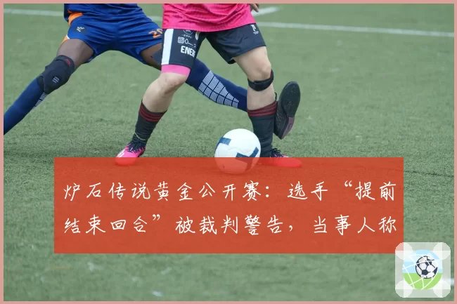 炉石传说黄金公开赛：选手“提前结束回合”被裁判警告，当事人称计时器显示异常